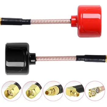 

5.8G 2.5Dbi Antenna SMA RP-SMA UFL Straight/Angle MMCX FPV Aerial for RC Drone R9CB