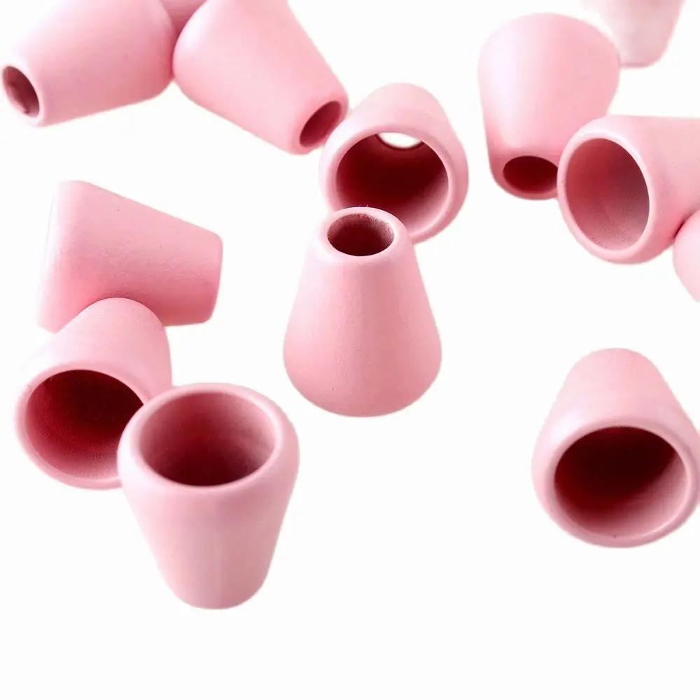 

15mm Pink Cord Locks,Metal End Tips,End toggles,Rope End Connector Crimps,Fastener for Craft DIY Insoles Accessories Customising