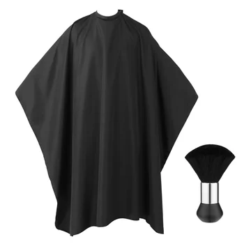 

FRCOLOR 1PC Salon Cape Snap Closure Waterproof Hair Apron Hair Cape for Barber Hairdressing Salon Hairstylist