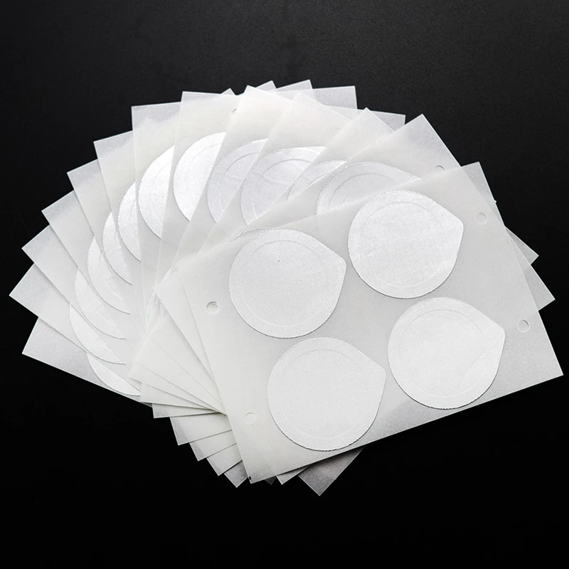 Botique-240Pcs Refillable Nespresso Coffee Capsule Flim Sticker Refilling Stainless Steel Capsule Self Adhesive Aluminum Foil