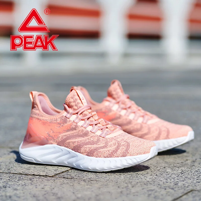 

PEAK TAICHI Women Lightweight Running Shoes Casual Outdoor Sneakers Cushion Comfortable TAICHI Couple Sports Shoes