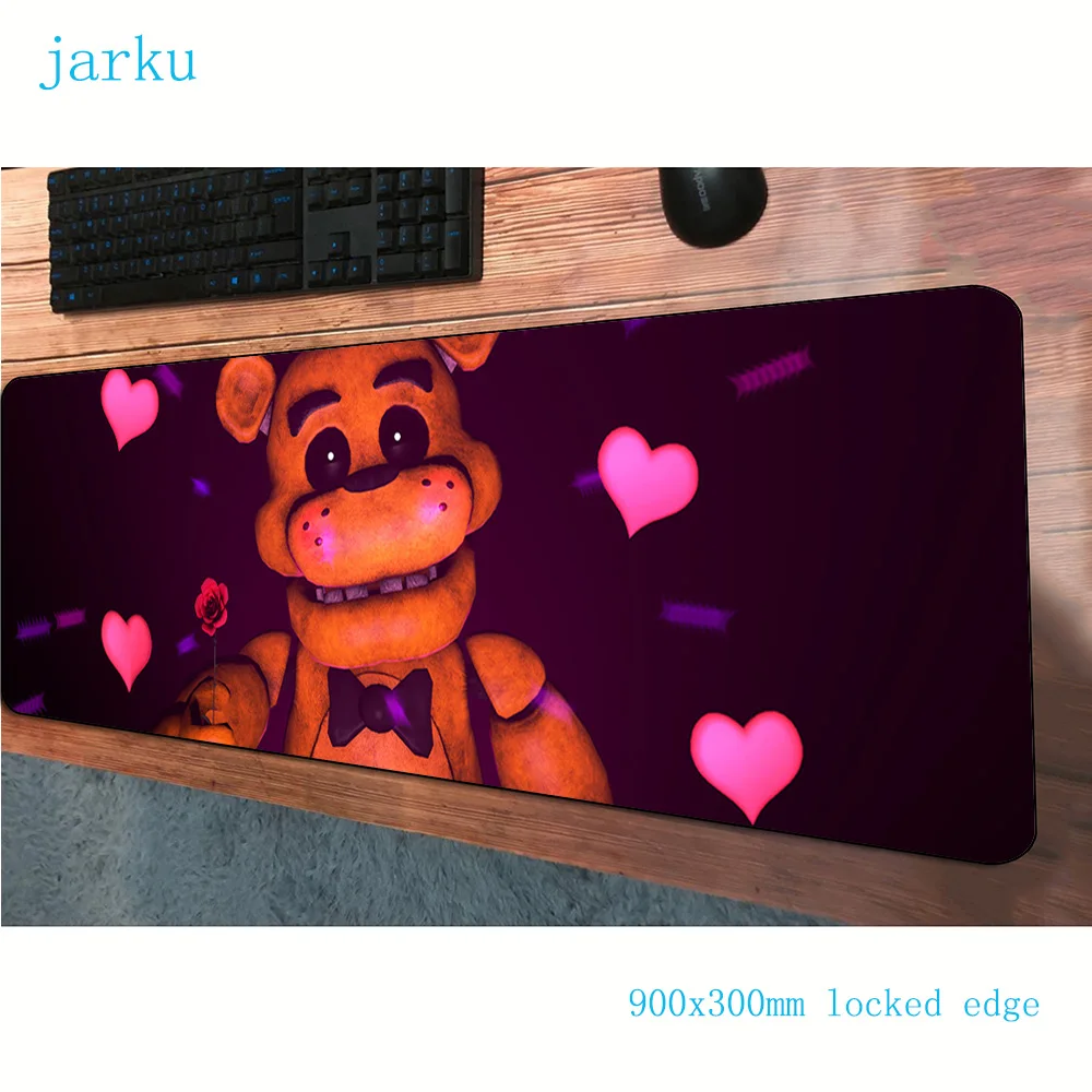 900x300x3 мм Five Nights at Freddy's коврик для мыши игровой коврик для мыши геймер коврики для мыши игровой компьютер padmouse ноутбук игровые коврики
