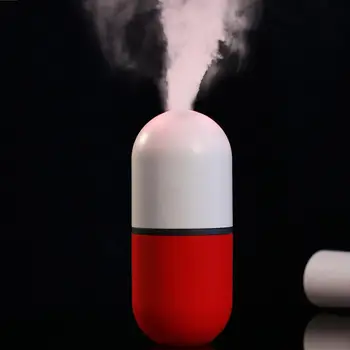 

Mini Capsule Humidifier Usb Atomizer Three-In-One Desktop Air Purification Creative Aromatherapy Machine