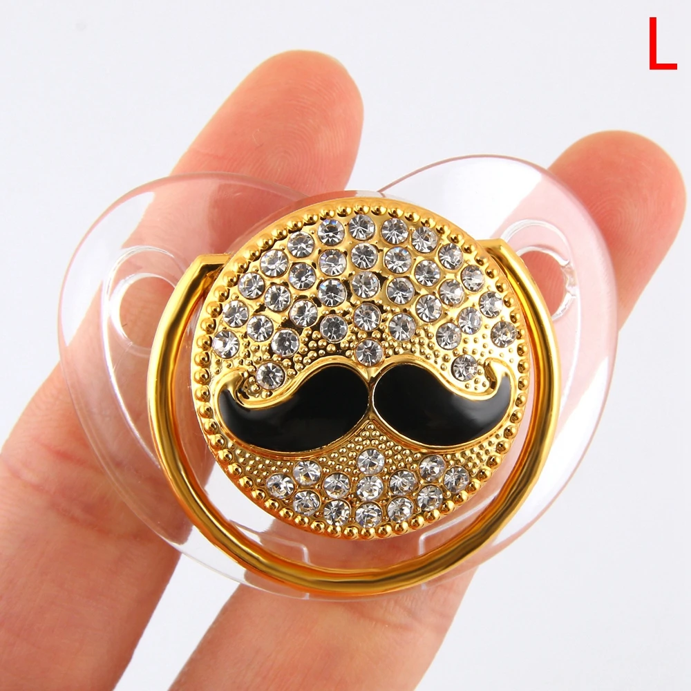 Mustache 12-18 M BPA бесплатно силиконовые смешные усы Детские соска малыша Ортодонтические пустышки соска для ребенка подарок - Цвет: Mustache 12-18 M