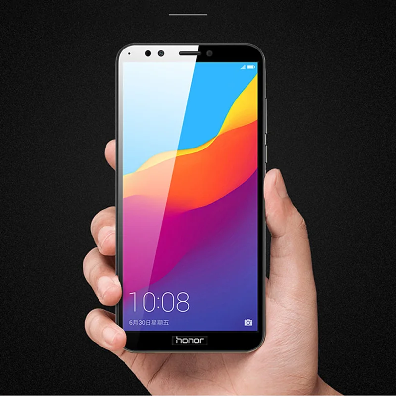 9d закаленное стекло на Honor 7x 7c 7a Pro 7s Защитное стекло для huawei Honor7a Honor7c Honor7x 7 A X C S Защитная пленка