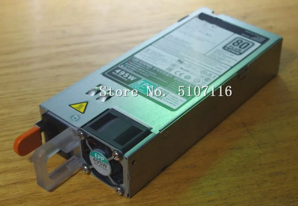 Для R430 R530 R630 R730 D495E-S1 2FR04 495 Вт блок питания будет полностью протестирован перед отправкой