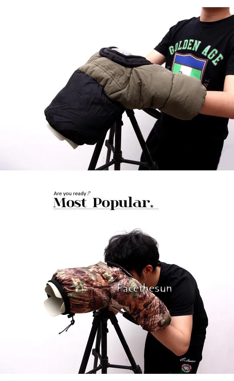 Warm thick camera cover sleeve 9