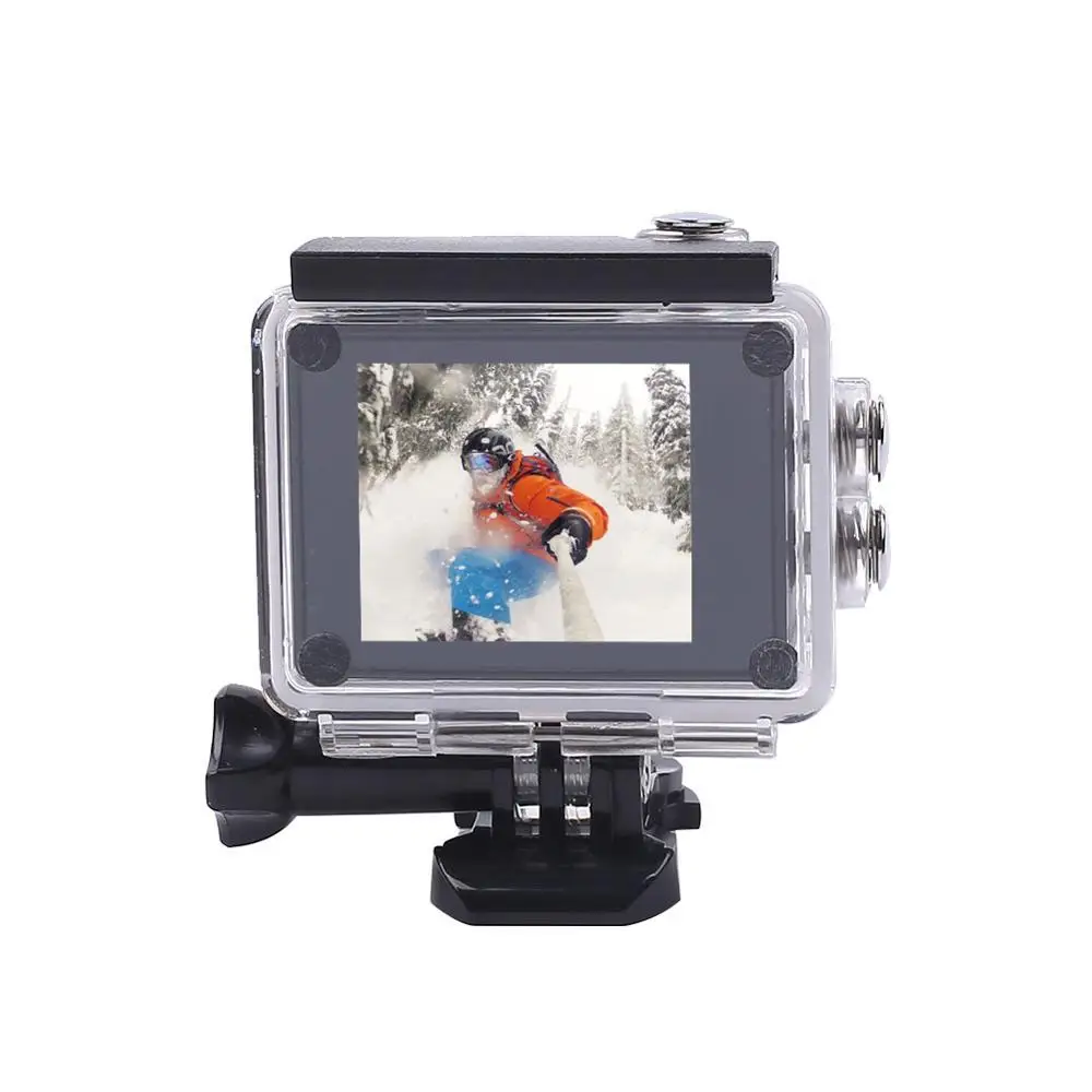 2 дюйма ЖК-дисплей Дисплей экшн Камера возможностью погружения на глубину до 30 м подводный Водонепроницаемый Камера 120 ° Широкий формат Спорт действий Cam Micro USB Cam