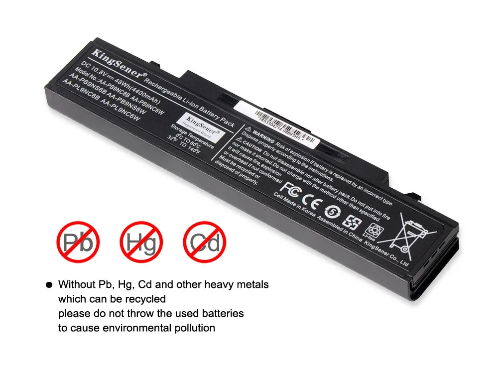 Bateria Portátil para Samsung R530 R528 R428 R429 R430 R467 R468 R478 Aa-pb9nc6w Aa-pb9ns6b Aa-pb9ns6w Kingsener-aa-pb9nc6b - Imagem 5