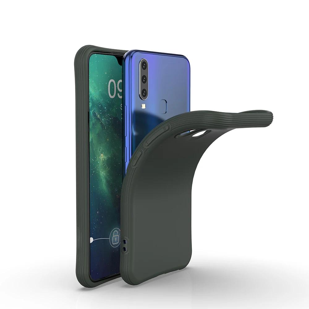 Чехол карамельного цвета для Vivo V19 Y91C Y17 Y15 V17 S1 Pro Y19 V15 Nex 3 Neo противоударный мягкий