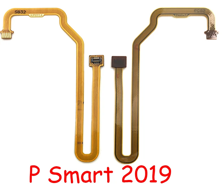P Smart 2019 Главная Кнопка отпечатков пальцев Сенсорный Id сенсор Разъем Flex для Huawei Mate 10 P20 P10 Lite Honor 8 8x9 9i P Smart Y9 Nova 3 3i - Цвет: P Smart 2019