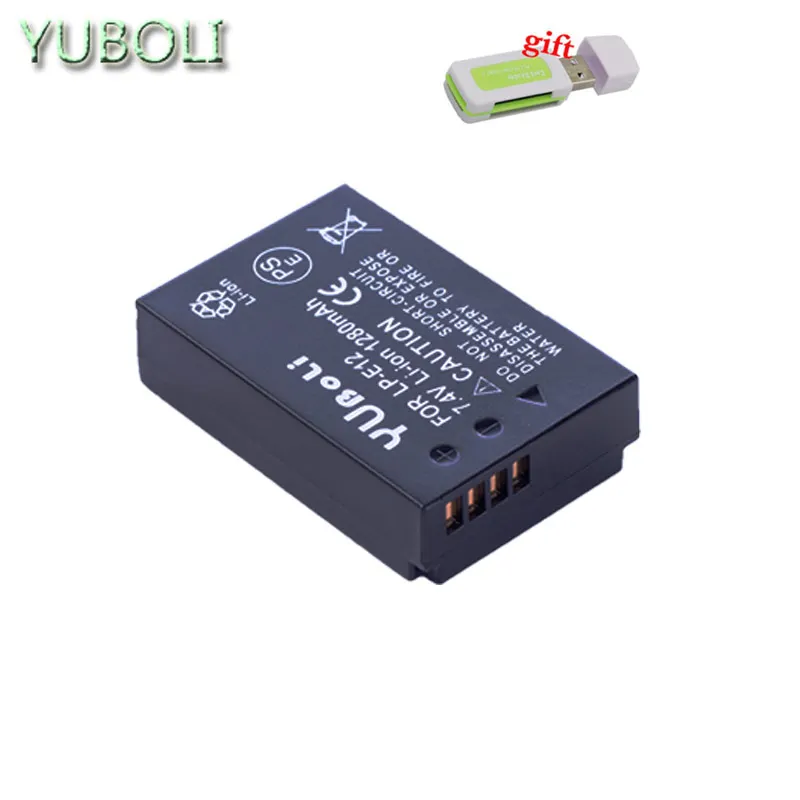 Аккумулятор LP-E12 LP E12 LPE12 литий-ионный аккумулятор+ ЖК-дисплей USB двойное зарядное устройство для камеры Canon EOS M50, EOS M100, 100D Kiss X7 Rebel SL1