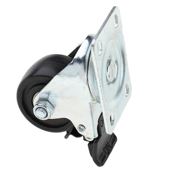 

2.5inch Heavy Duty Swivel Caster Wheels Top Plate with Brake