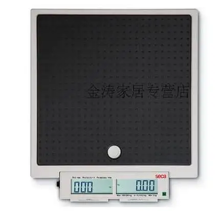 

Germany Sinkonseca 878877 electronic weight scale,200 kg portable platform scale, double screen display of the body scale