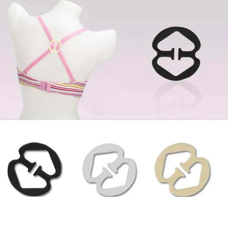 9PCS Women Bra Strap Clip Anti-slip Invisible Hook Buckles for All