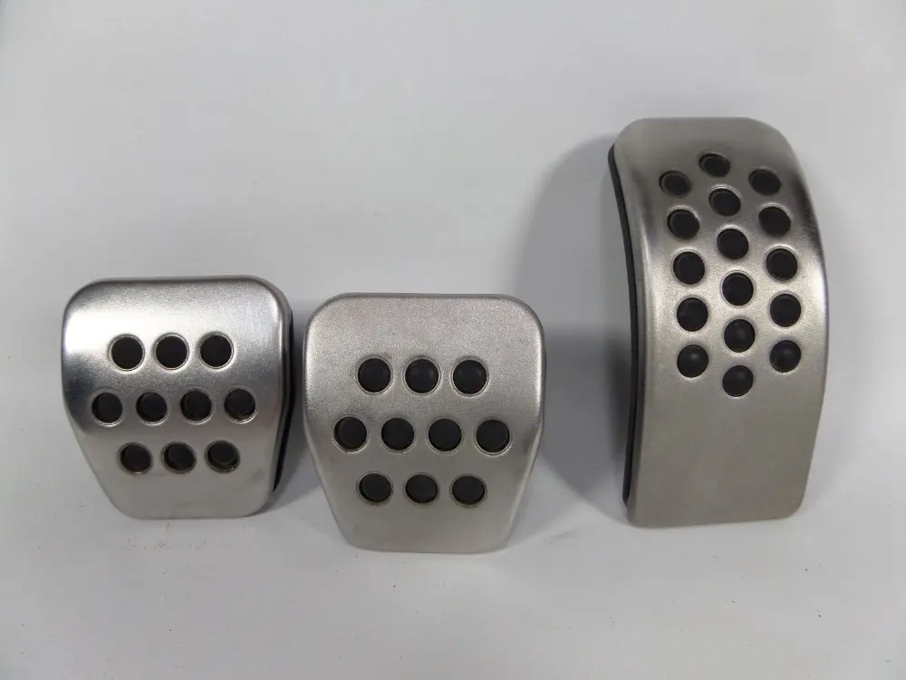 337 / 20AE Gas Brake Clutch Aluminium Manual Pedal Rubber for VW Golf