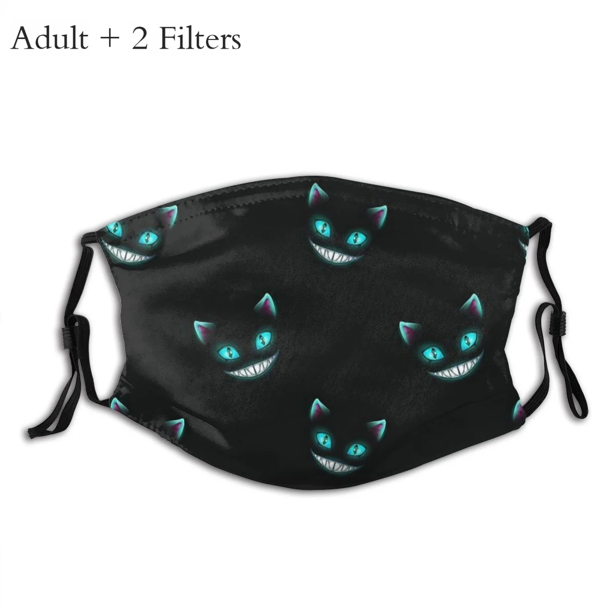 Маска для лица с фильтром и изображением Чеширского Кота Приключения в стране