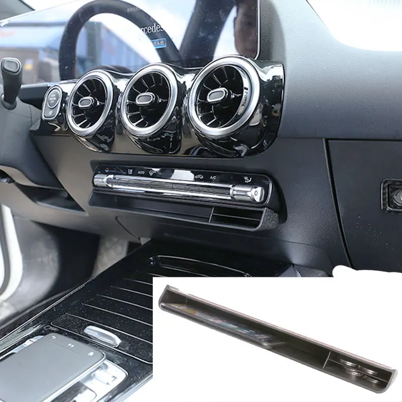 

For 2020 Mercedes-Benz B-Class GLB180GLA200GLE350GLE450GLS Modified Central Control Storage Box Mobile Phone Box