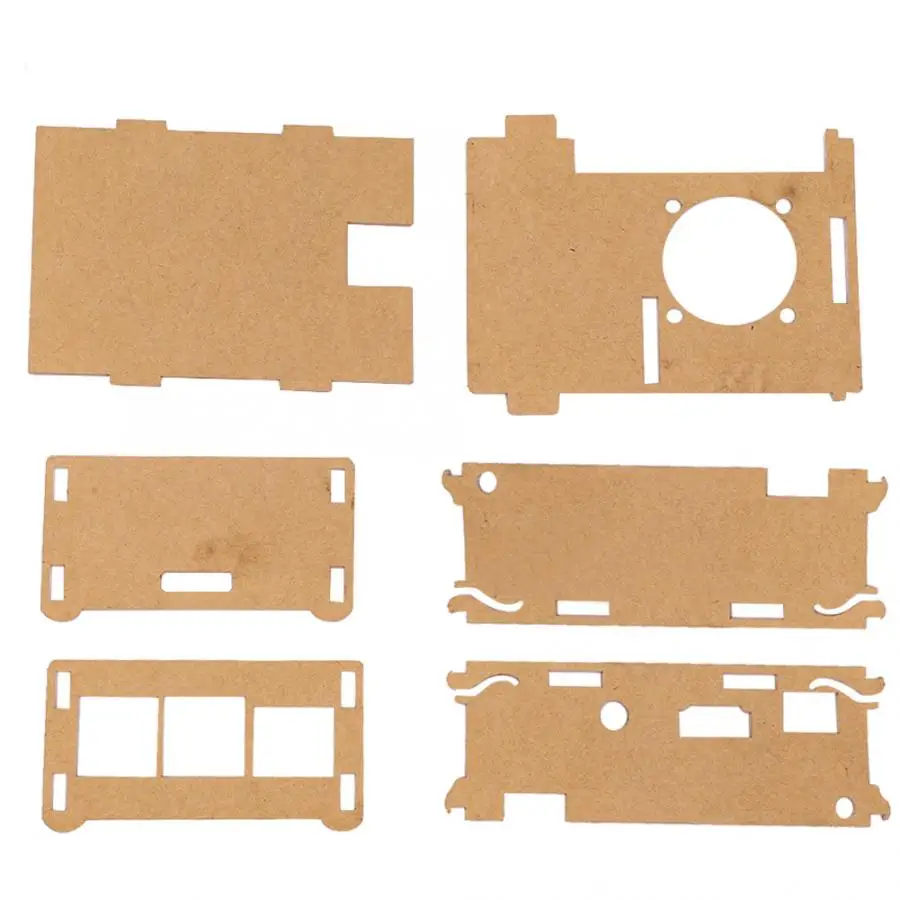 Display Panel Transparent Acrylic Case Fit for Raspberry Pi 3B+, 3B, 2B+ for Raspberry Pi 3 Model B LCD
