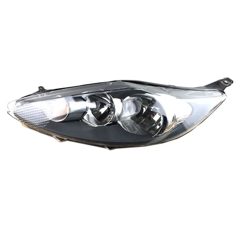 Подходит для Ford Fiesta 2009 2010 2011 2012 высокое качество ПЕРЕДНИЙ БАМПЕР фара в сборе комплект пара