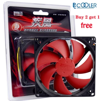 

Pccooler Computer Case Cooling Fan 8cm/9cm/12cm Fan for Desktop Computer without LED High Speed and Large Amount Wind Fan