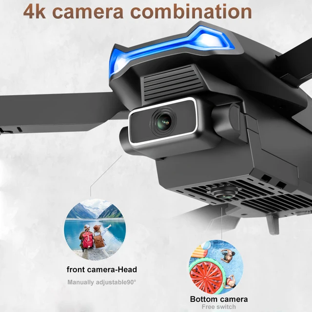 2022 New Mini Drone S89 pro 4k Profesional HD Dual Camera WiFi  Fpv Drones Height Preservation Rc Helicopters Quadcopter Toys 2