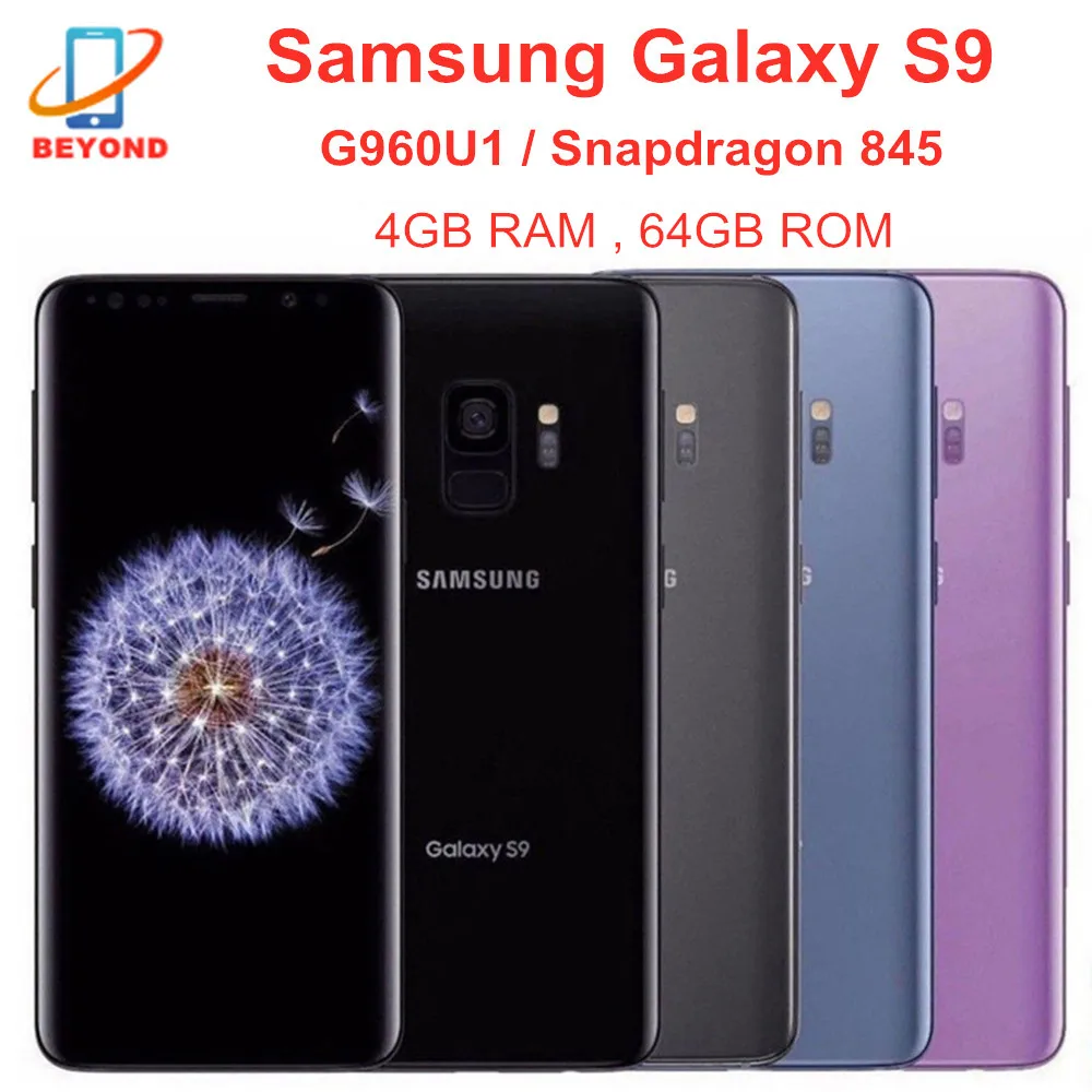 Samsung Galaxy S9 G960U1 оригинальный LTE Android сотовый телефон G960U Octa Core 5 8 &quot12MP 4 Гб
