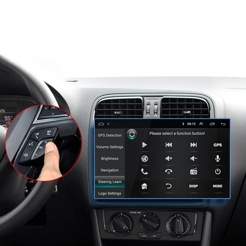 9 дюймов Android 8,0 двойной 2Din автомобильный Радио Gps авто радио 2 Din Usb для V olkswgen/Passat/Golf/Skoda/Seat Wifi Bluetooth 2 Din