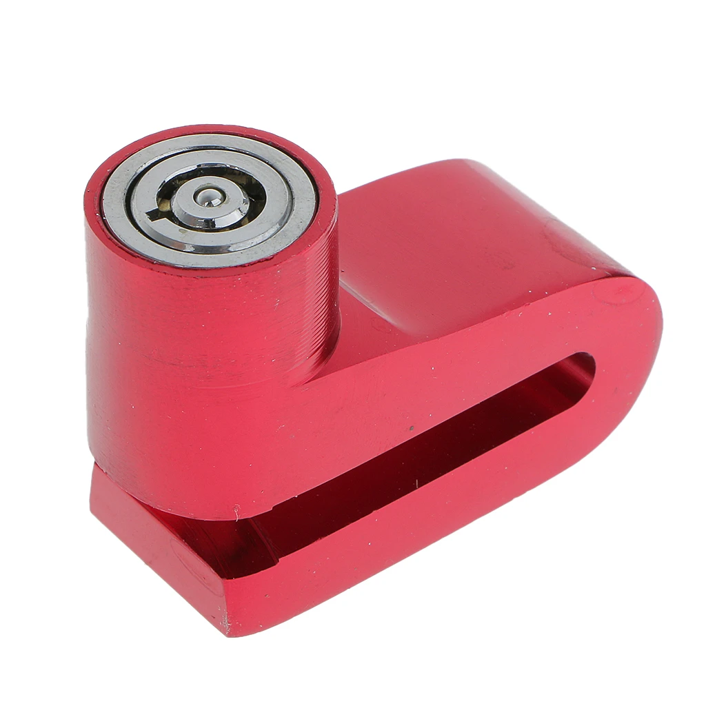 Kit seguridad para bicicleta de bloqueo de disco motocicleta, Color Rojo|Mantenimento| - AliExpress