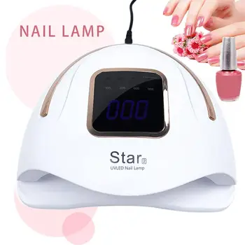 

72W High Power Fast Nail Dryer Speed Curing Gel Light Nail LED Lamp UV Lamps For All Kinds Of Gel With Timer And Smart Sensor