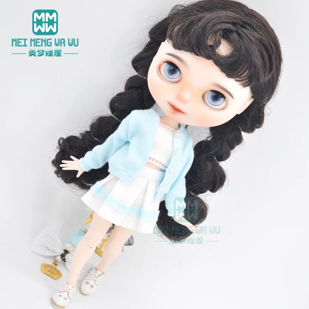 1pcs Blyth Doll Clothes fashion T-shirts skirts sneakers for 28-30cm Blyth Azone OB22 OB24 doll accessories doll clothes barbie doll clothes
