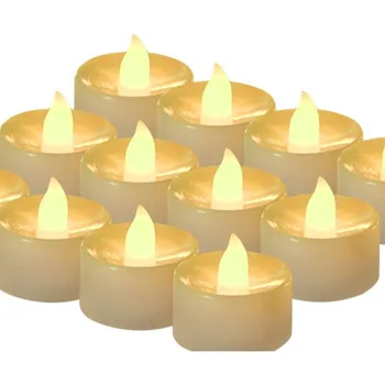 

24pcs Electronic LED Candle Light Smokeless Flameless Candles For Home Bedrrom Party Wedding Birthday festival decor