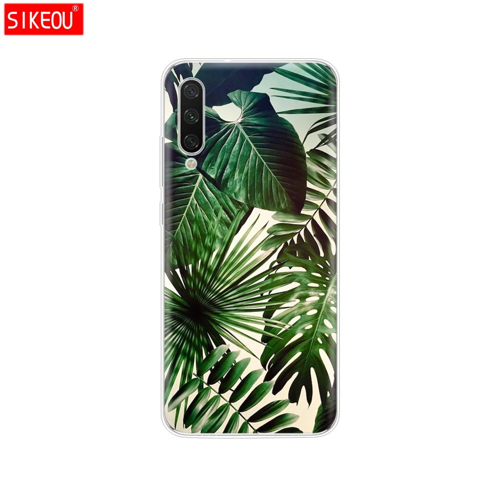 Силиконовый чехол для Xiaomi mi A3, чехол с полной защитой, мягкая задняя крышка из ТПУ, чехол для телефона s для Xio mi A3, бампер, чехол, тигр, цветок
