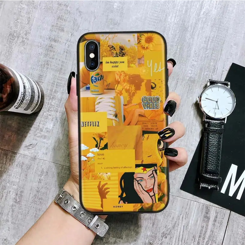 BA188-9 Эстетика Подсолнух Новинка черный чехол для телефона huawei mate 30 20 10 P30 P20 P10 Pro Lite P Smart Z Роскошный чехол Sh - Цвет: BA188-9