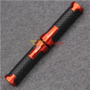 Рукоятка на руль мотоцикла для SUZUKI Bandit 1200 1250 250 400 650 GSF650 - Цвет: Orange