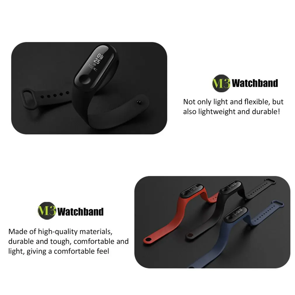 Браслет для xiaomi mi Band 3 4 ремешок для спортивных часов Силиконовый Браслет Для xiaomi mi band 3 4 браслет mi band 4 3 ремешок