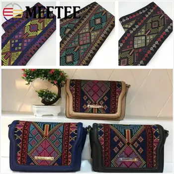 

1Yard 22.5cm Jacquard Lace Trims Ribbon Ethnic Webbing Tapes Fabric for Clothes Bag Shoes Decoration DIY Sewing Accessories