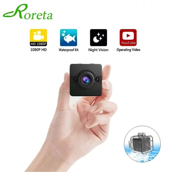 

Roreta 1080P Mini Camera SQ12 Night Vision Waterproof Shell CMOS Sensor Recorder Camcorder Sport DVR Infrared Small Camera