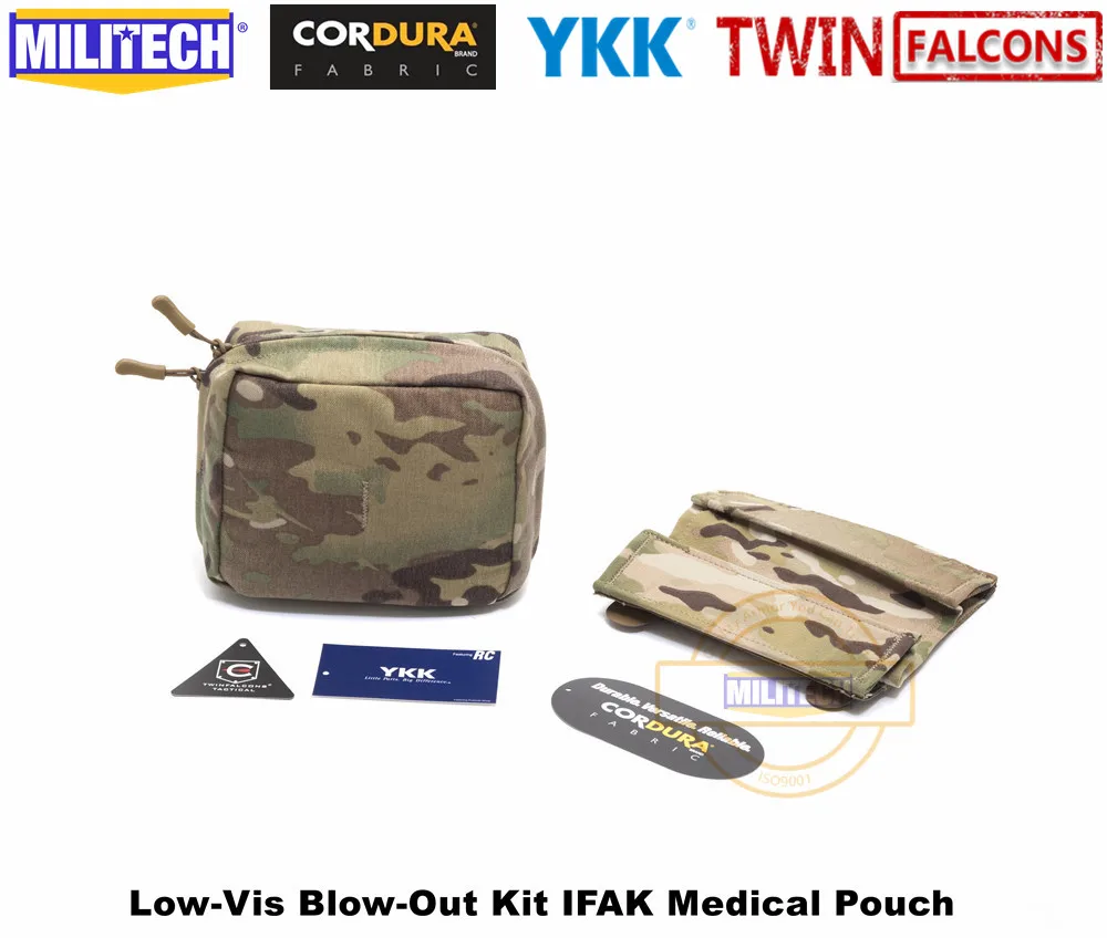 MILITECH twinfalcon TW 500D Delustered Cordura Molle с низким обдувом набор для выдува медицинское