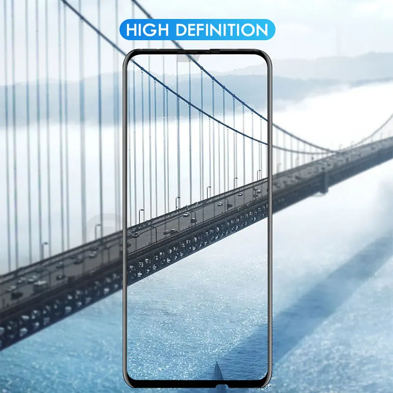 5D противоударное стекло для huawei honor 9x Премиум полное покрытие экрана протектор honor 9x Олеофобное закаленное стекло