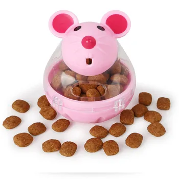 

High Quality Cute Pet Feeder Pet Dog Cat Interactive IQ Feeding Bowl Food Toys Leakage Device 15*7cm Dropshipping