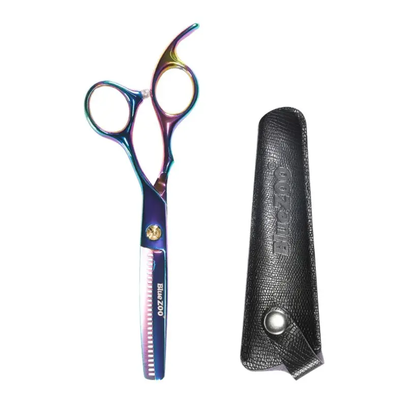 3 Tooth shear Стальная Парикмахерская Стрижка филировочные ножницы Ножницы парикмахерский инструмент X7YB - Цвет: 3 Tooth shear
