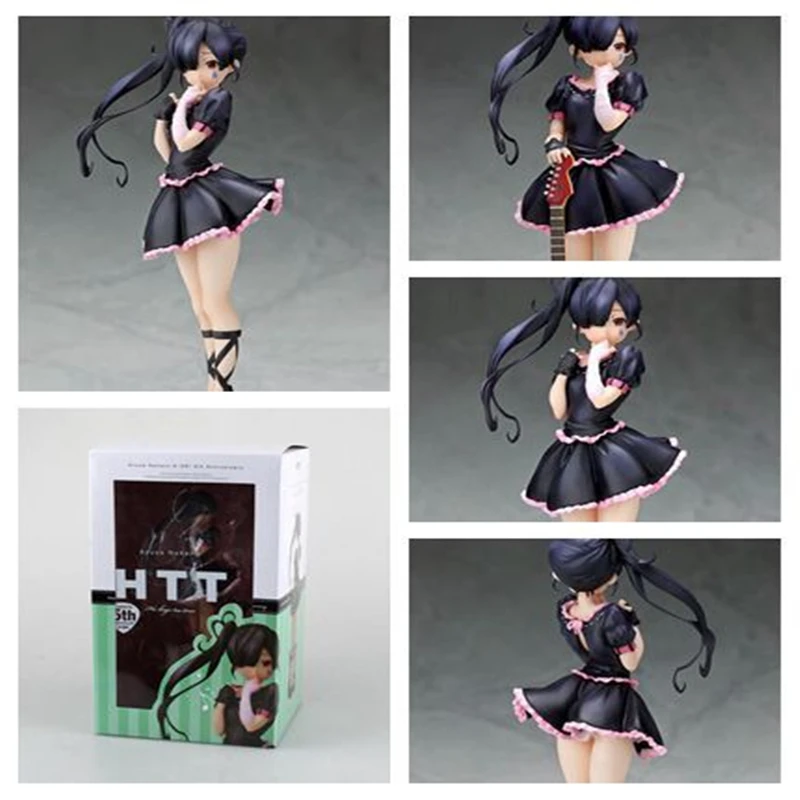 

Nakano Azusa Cartoon Stronger Azusa Nakano K-ON 5th Anniversary Anime Action Figures Model