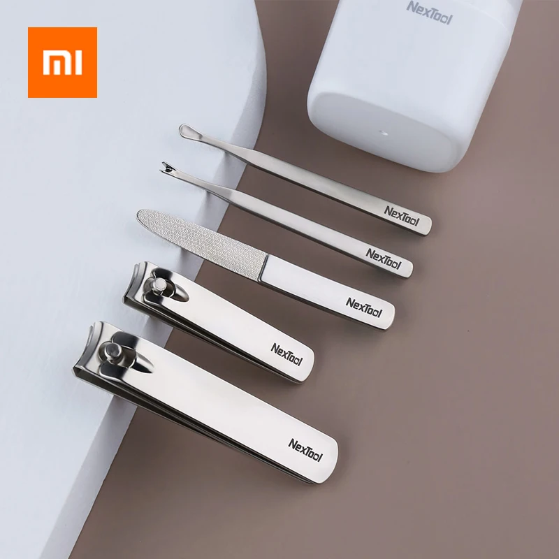 Xiaomi Nextool маникюрные машинки для ногтей педикюр уход Ушная ложка пилка