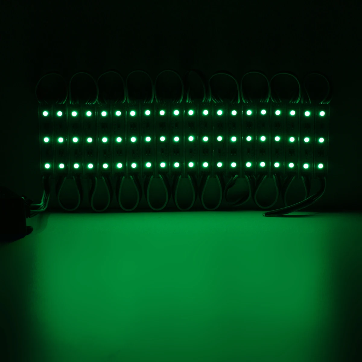 RGB SMD5050 LED Module Store Strip Light Front Window Lamp + Power Supply + Remote DC12V