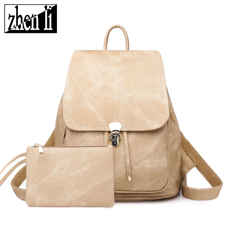 

Both Shoulders Package Women's Suit Backpack Wind Woman Package