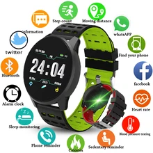 2019 새로운 스마트 팔찌 혈압 심장 박동 팔찌 활동 추적 스포츠 스마트 시계 남성 여성 피트니스 트래커(China)