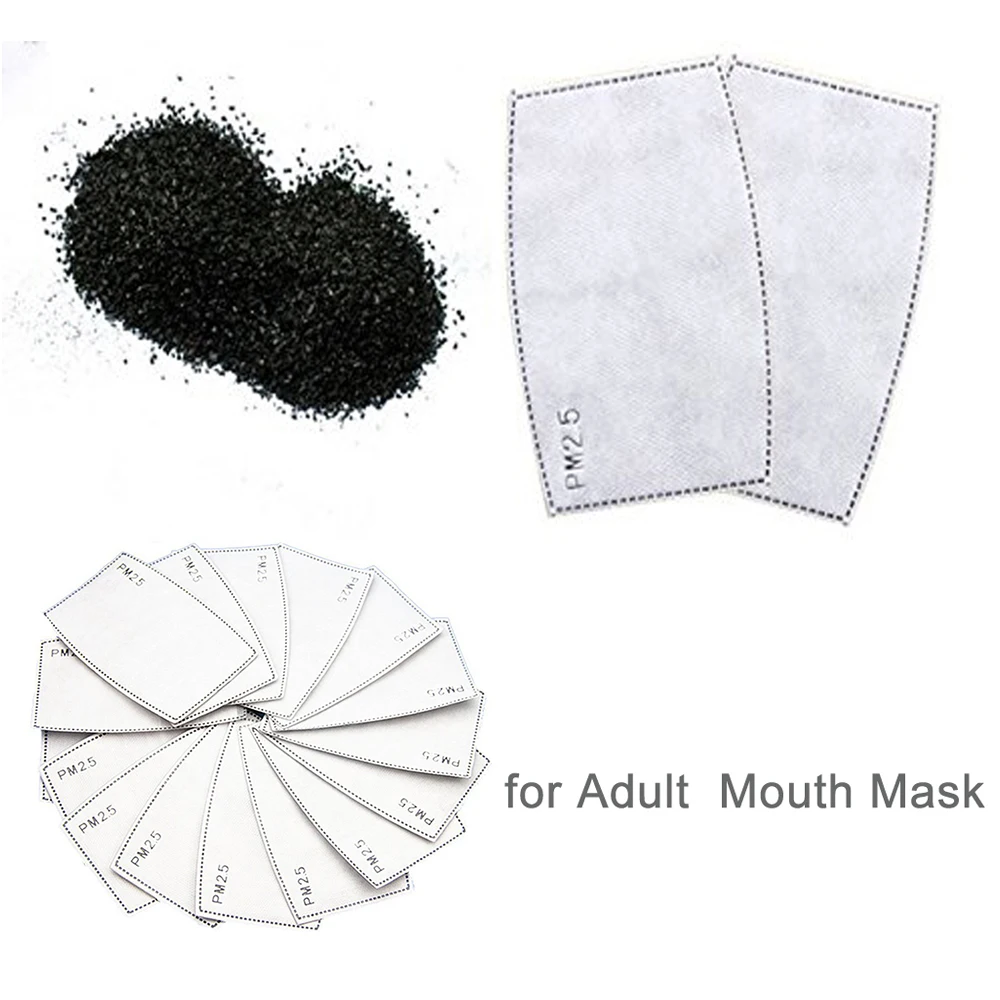 

In Stock! 40pcs PM2.5 Filter Paper Anti Haze Mouth Mask Anti Dust Mask Filter Paper Health Care Breathable Outdoor Mouth Mask