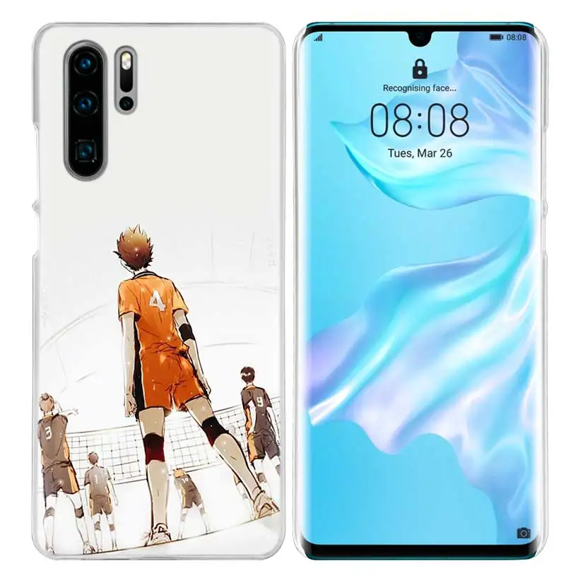 Haikyuu Hinata чехол для huawei mate 30 20 10 P20 P30 Lite Pro P Smart Y9 Prime Honor 8A 8X 10i PC Чехлы для телефона