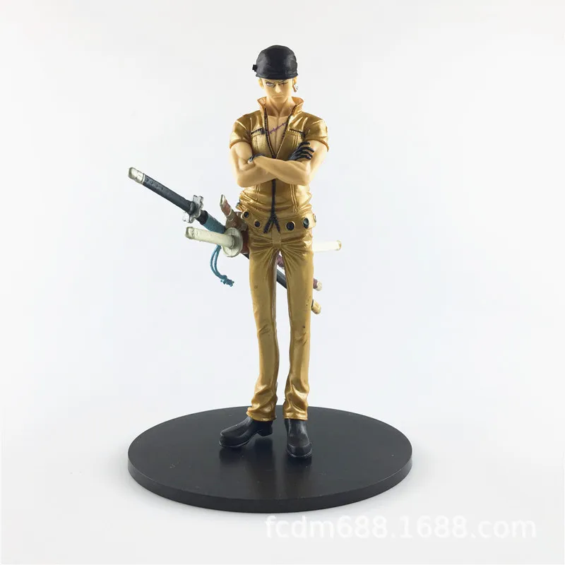 92 S Nautical King 3-one piece Gold Edition Луффи Саурон Санджи Гараж Комплект театральная версия игрушки модель украшения